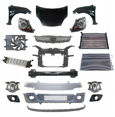 Ford fiesta lift jhs 2005-2008 kompletny перед pas фото №1