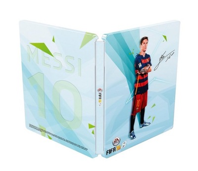 FIFA 16 PS4 PS5 STEELBOOK MESSI Polski komentarz