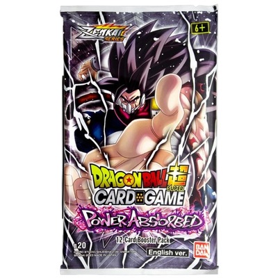 Dragon Ball Karty Kolekcjonerskie Booster Power Absorbed 12 Kart Oryginalne