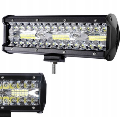 DIODO LUMINOSO LED 180W HALÓGENO ANTINIEBLA FARO EN FUNCIONAMIENTO 10V12V 24V  