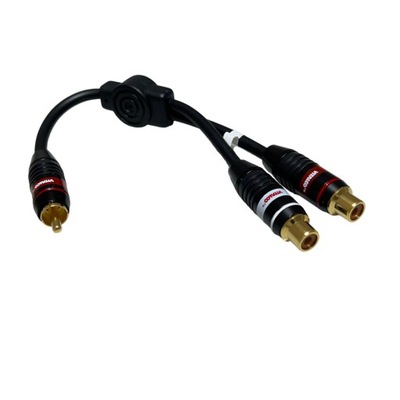 Adapter wtyk RCA-2x gn.RCA przewód