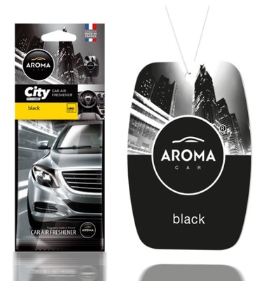 ODŚWIEŻACZ POWIETRZA ZAPACH AROMA CITY CARD BLACK