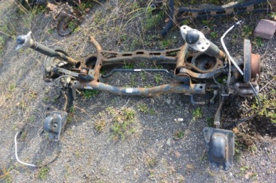 Підвіска підрамник підрамник задня audi tt 8j kompet фото №1