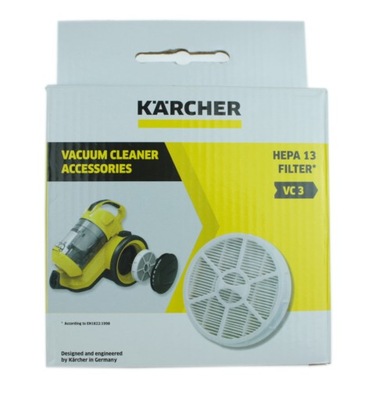 FILTR HEPA DO KARCHER VC 3 ORYGINAŁ 2.863-238.0