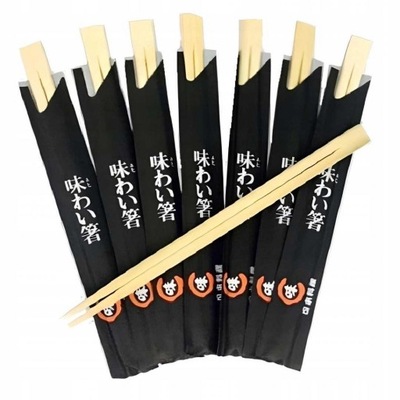 Pałeczki bambusowe do sushi 10 par 21cm