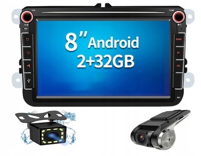 RADIO GPS ANDORID VW CADDY TOURAN TIGUAN EOS 32GB  