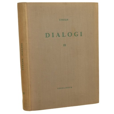 Dialogi t. II Lukian [1962]