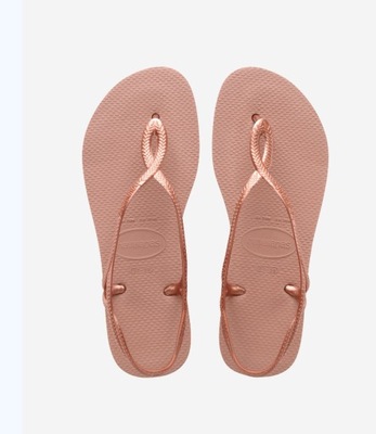 HAVAIANAS JAPONKI DAMSKIE RÓŻOWE NA LATO 35/36 ŻGA