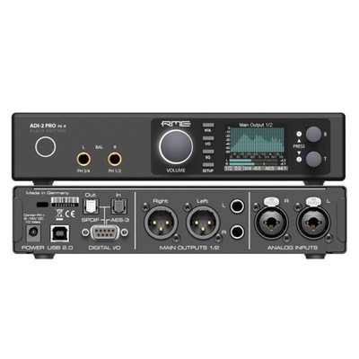 RME ADI-2 Pro FS R Black - Przetwornik AD/DA