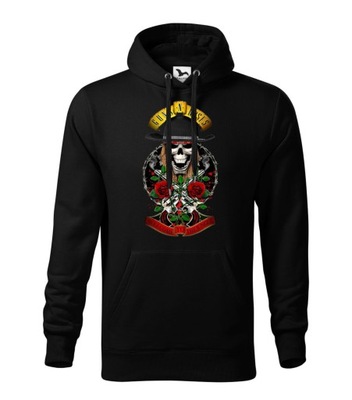 BLUZA GUNS N ROSES MĘSKA Z KAPTUREM - 5XL