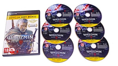 WIEDŹMIN 3 III DZIKI GON GOTY BOX PL PC