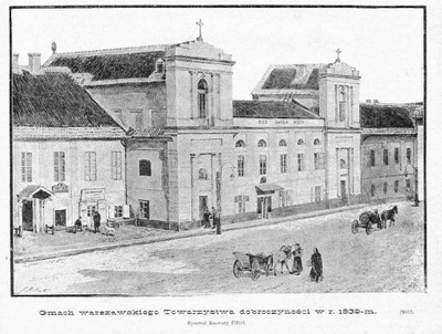 druk 1889 Warszawa. Towarzystwo Dobroczynności