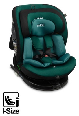 CARETERO КРЕСЛО АВТО ПОВОРОТНЫЙ MOKKI I-SIZE ISOFIX 40-150 EMERALD фото