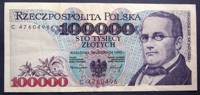 100000 zł 1993 rok, seria C 4760496