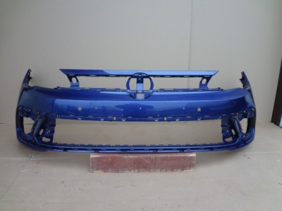 Vw polo vi 6 2gs lift gti / r-line 21- бампер передний перед pdc 2gs807221h фото №1