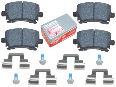 Гальмівні колодки гальмівні задня vw touran passat b6 b7 cc eos фото №1