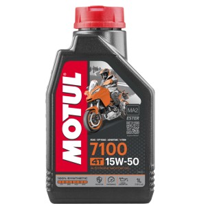 ACEITE MOTUL 7100 15W50 4T SYNTETYK 1L HONDA YAMAHA  