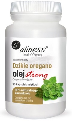 Aliness DZIKIE OREGANO Olej 100% ODPORNOŚĆ Wirusy