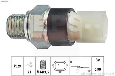 SENSOR DE PRESIÓN ACEITES RENAULT CLIO 1,2 05- 1-800-179  