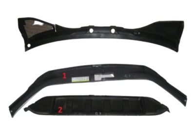 Накладка на ремень перед жабо audi q7 4l0 фото №1