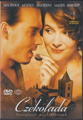 Czekolada DVD Juliette Binoche, Johnny Depp