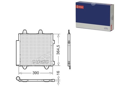 КОНДЕНСАТОР C1 108 AYGO 14- . DENSO фото