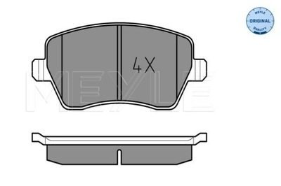 ZAPATAS DE FRENADO RENAULT P. CLIO 05-/KANGOO 08- RUEDAS 14/SWIFT/MICRA/NOTE/DB CITA  