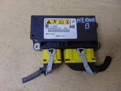 Датчик модуль подушок подушка безпеки opel оригінальний номер 13576859 фото №1