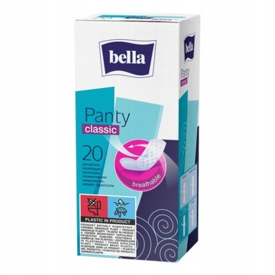 Bella Panty Classic Wkładki higieniczne 20 szt.
