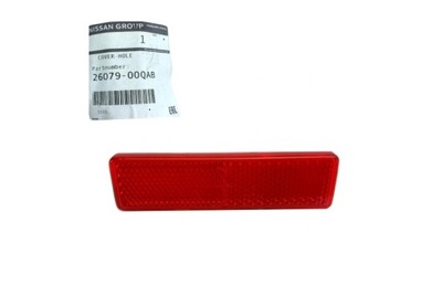 Відбивач бампера renault master ii movano oryg фото №1