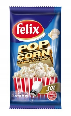 FELIX POPCORN DO MIKROFALÓWKI 90G SOLONY