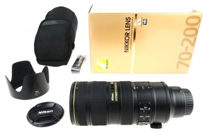 Nikkor 70-200mm f/2.8 G ED AF-S VR II Nikon jak nowy