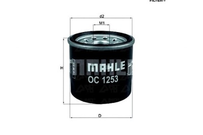 Knecht oc 1253 фильтр масла фото №1