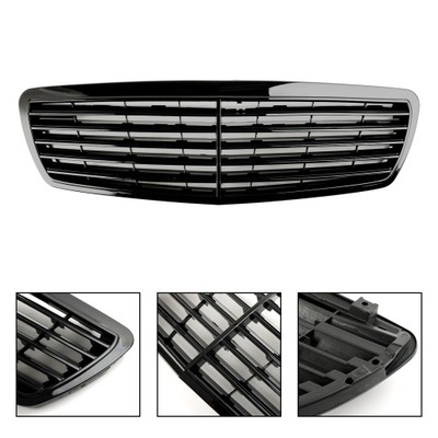 GRILLE PARA MERCEDES-BENZ E-CLASS W211 E320 E350 E55 AMG 2002-2006  