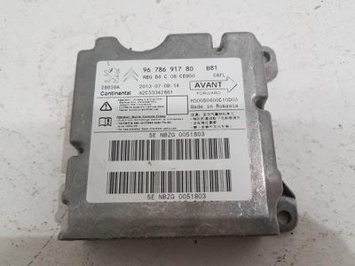 Citroen ds5 датчик подушка безопасности модуль подушек 9678691780 фото №1