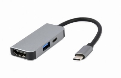 GEMBIRD MULTI ADAPTER USB TYP-C 3W1 (HUB USB + HDM