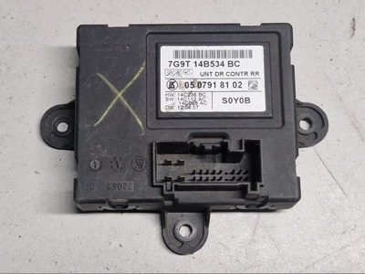 Модуль двері правий задня ford mondeo mk4 7g9t-14b534-bc фото №1