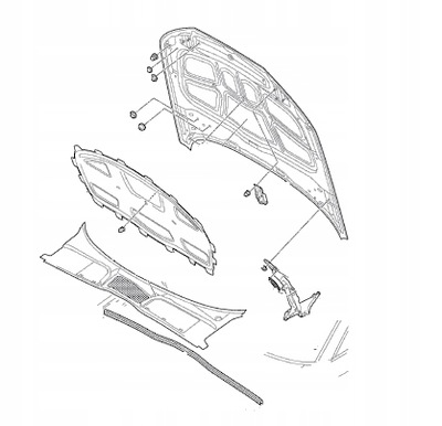 Seat ibiza cordoba lift 1999-2002 rok капот nowa фото №1