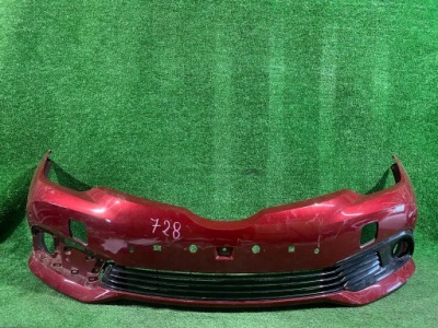 Бампер передній перед toyota auris ii lift pdc nr.728 фото №1