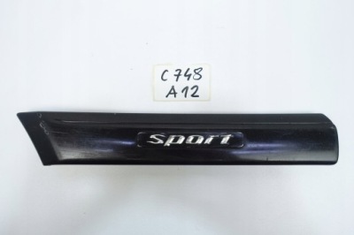 Молдинг крыла левый перед mercedes c w202 фото №1