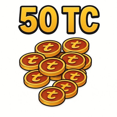 TIBIA COINS 50 TC WSZYSTKIE SERWERY