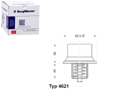 ТЕРМОСТАТ WAHLER 11531318274 40579 405174