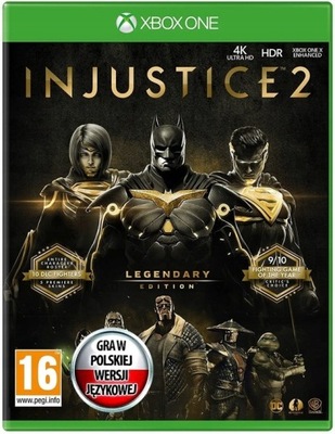 INJUSTICE 2 LEGENDARY EDITION XBOX ONE - PL - NOWA