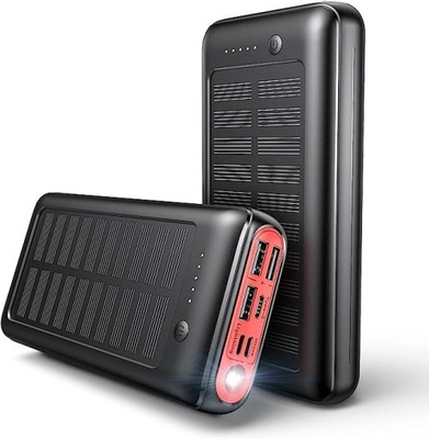 JIGA Solar Power Bank 30000 mAh: Solarny Power Bank