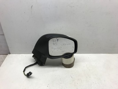 Зеркало правое renault scenic iii 3 7 pin europa dv369 белый lift 2013r фото №1