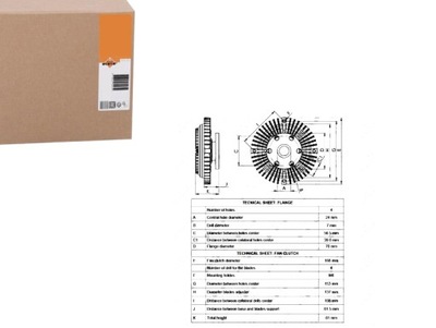 Віскозна муфта зчеплення в'язкісна nrf фото №1