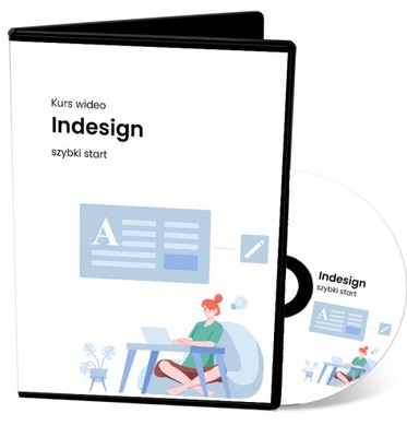 Kurs wideo Indesign szybki start - DVD