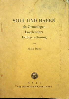 Soll und haben 1926 r.