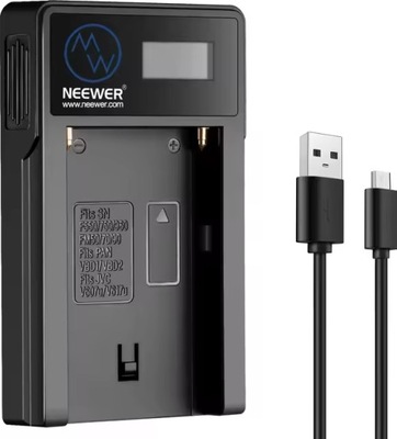 Neewer NW-USBF550 Micro ładowarka USB do akumulatorów Sony