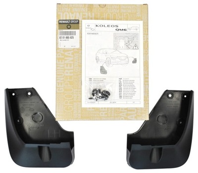 Бризковики передні renault koleos ii 2 2017 перед aso оригінальний номер фото №1